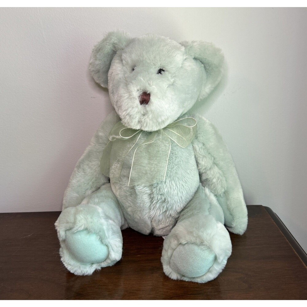 Dakin Blue Hyacinth Bear Plush Teddy Stuffed Animal 14"